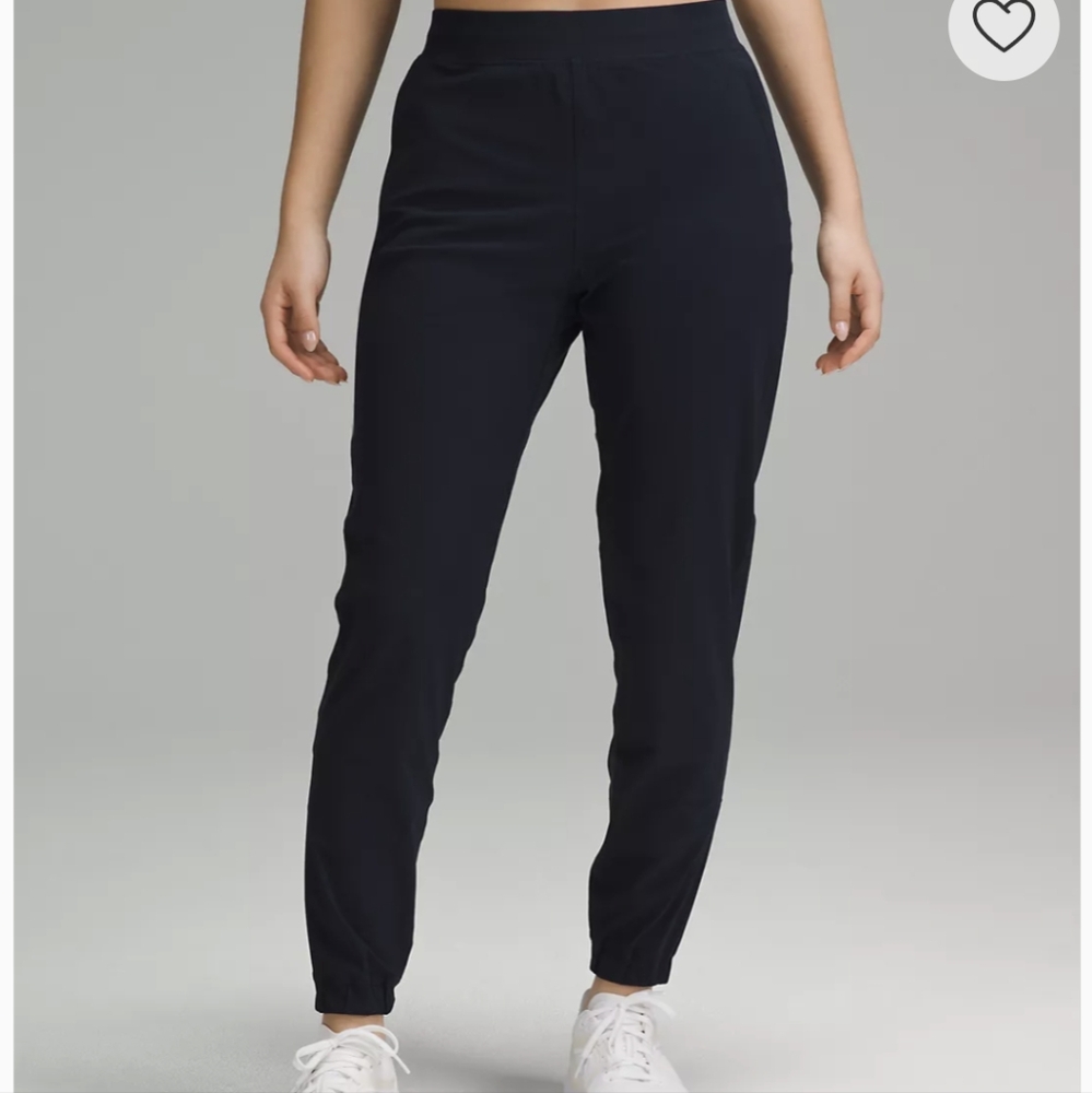 Lululemon High Rise Fleece Lined Adapted State Joggers Size 8